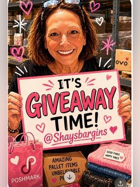 Hooray, it’s time for a giveaway
